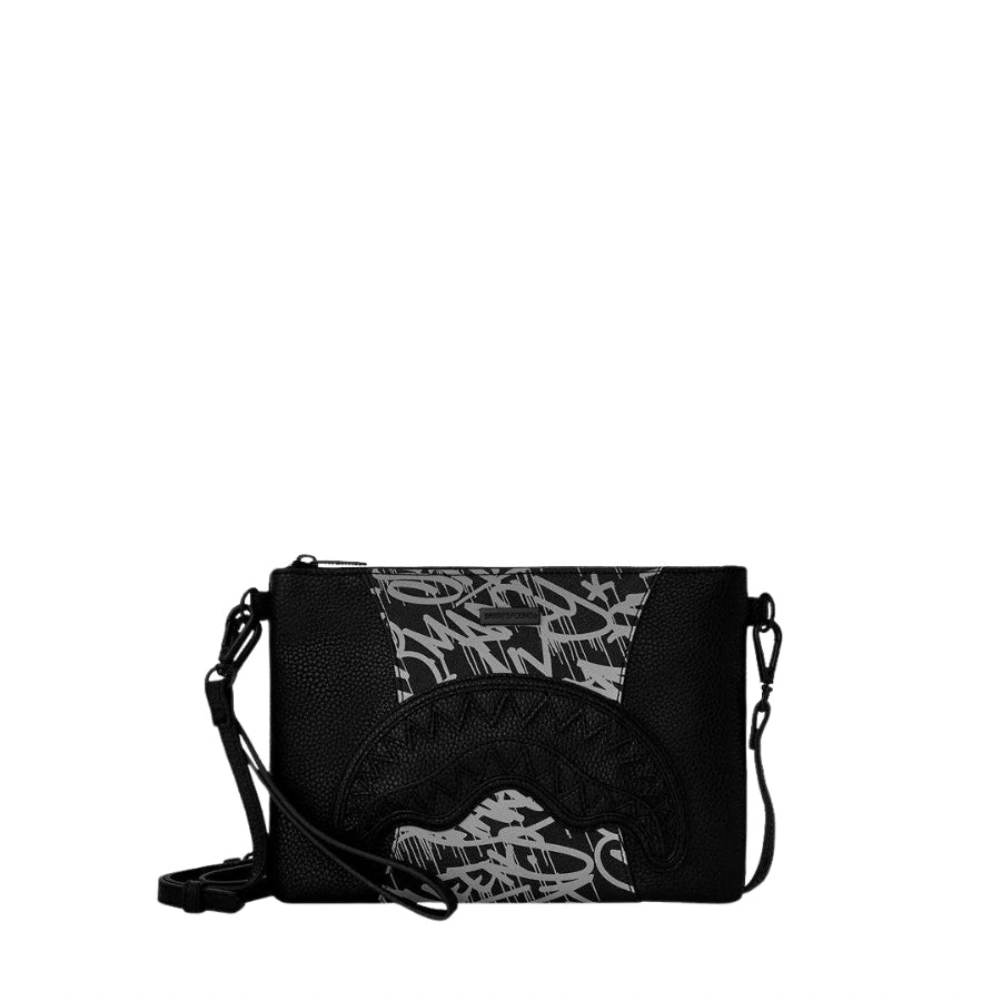 SPRAYGROUND MIDNIGHT RACEWAY GRAFFITI CLUTCH