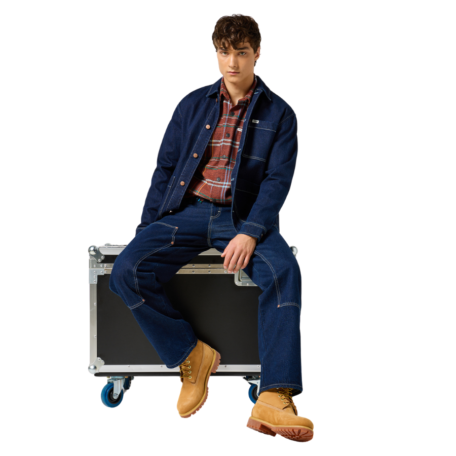 Casual straight-leg jeans Bad Hoss