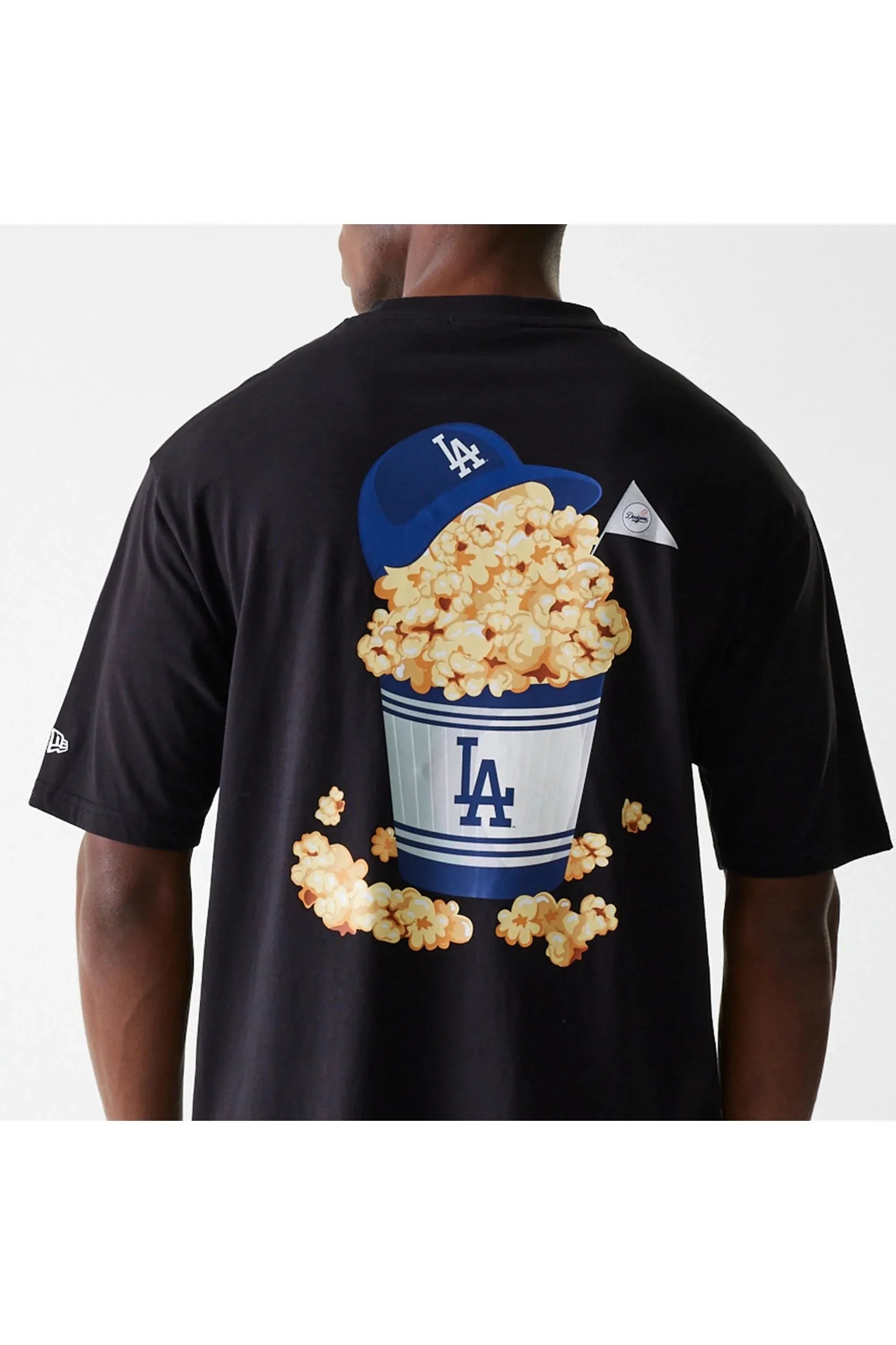 MLB POPCORN BLK חולצת טי שירט שרוול קצר - Butterfly Sneakers