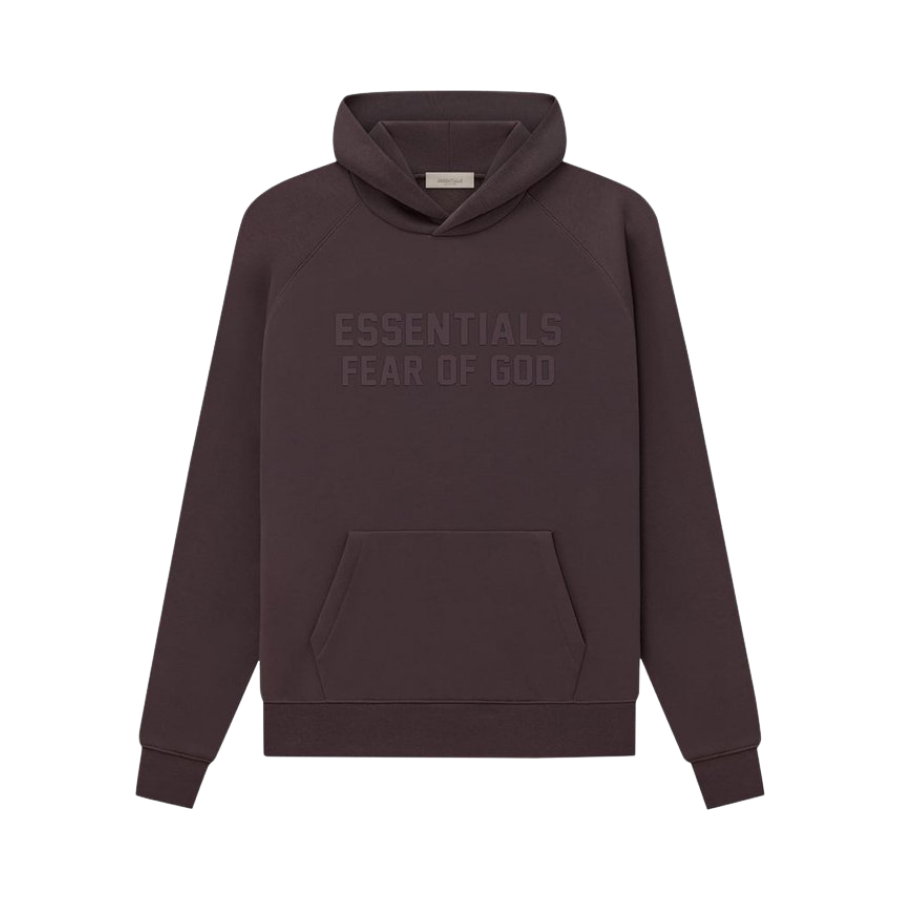 ESSENTIALS fear of god hoodie 
Plum