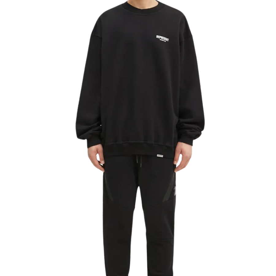 REPRESENT OWNERS SWEATER - BLACK