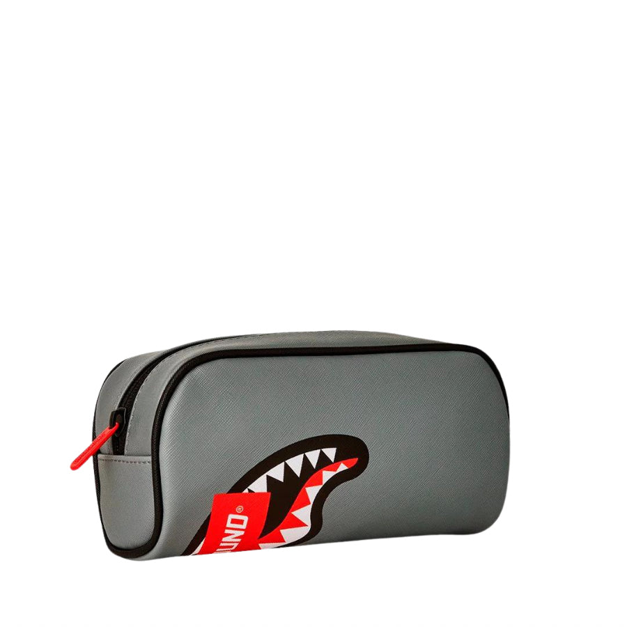 SPRAYGROUND CORE GREY CLASSIC PENCIL POUCH