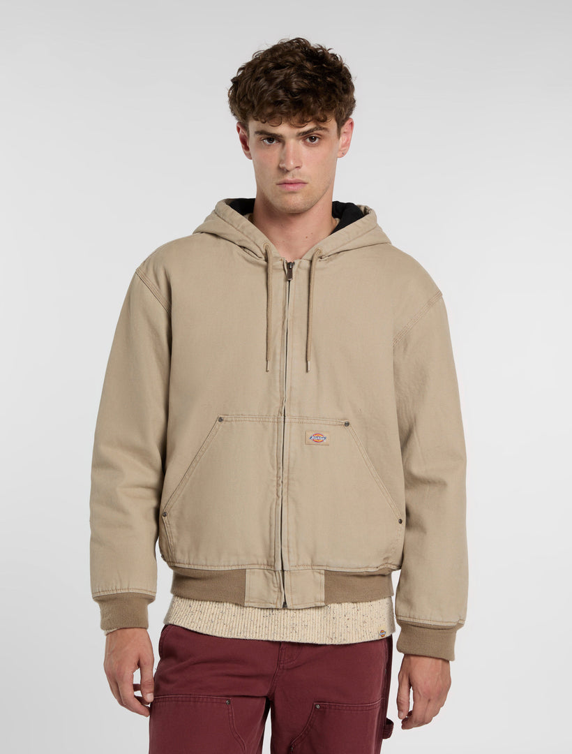 HILHAM HOODED CANVAS JACKET