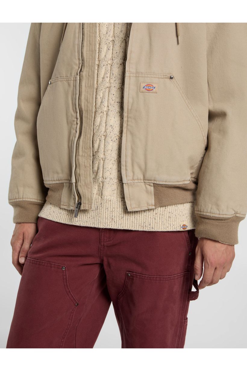 HILHAM HOODED CANVAS JACKET - Butterfly Sneakers