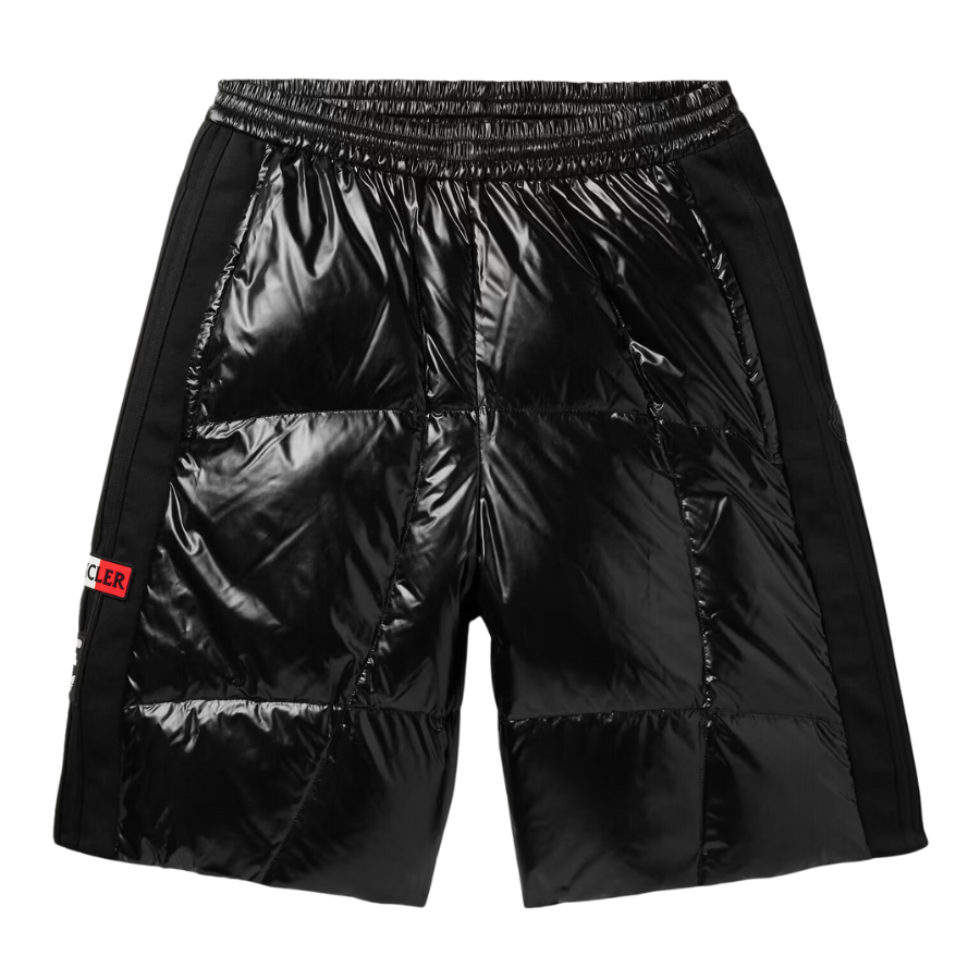 Moncler x adidas Down-Filled Bermuda Shorts Black