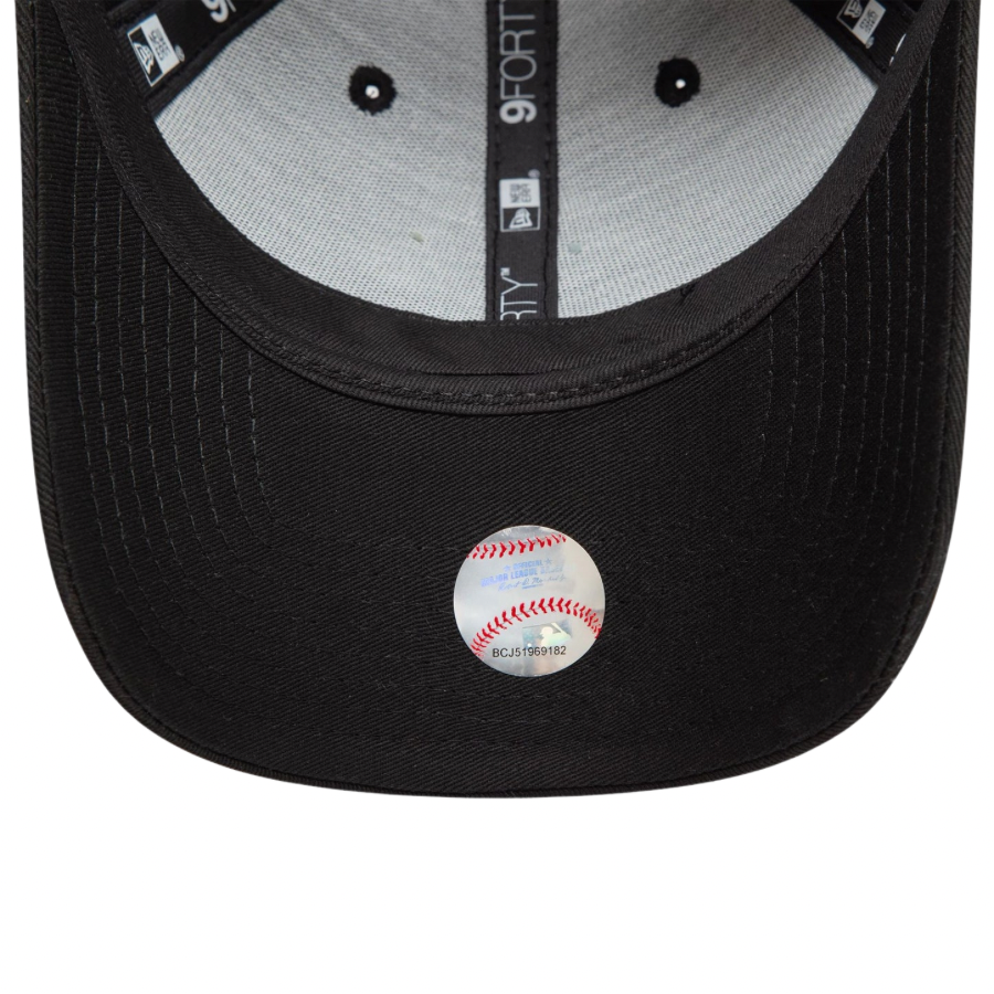 New York Yankees MLB Icon Black 9FORTY Adjustable Cap