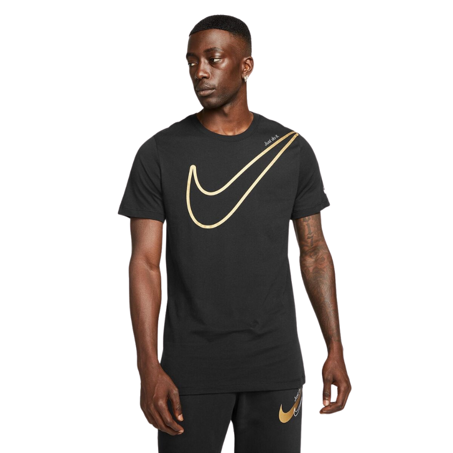 NIKE Nike Just Do It Men's Casual Training Shirt Black DR9275 010