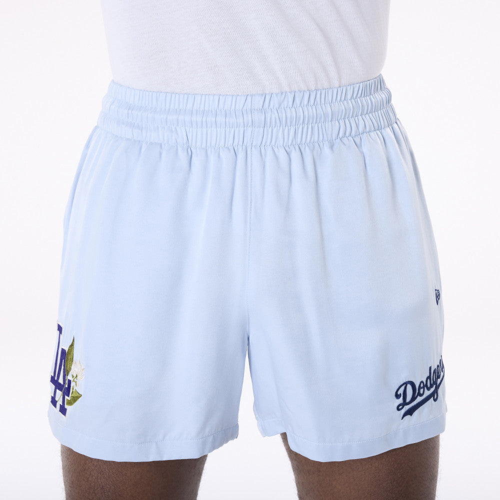 LA Dodgers MLB Woven Pastel Blue Shorts  (מכנס)