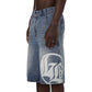 LOGO WASHED JORTS - BLUE Lost boys