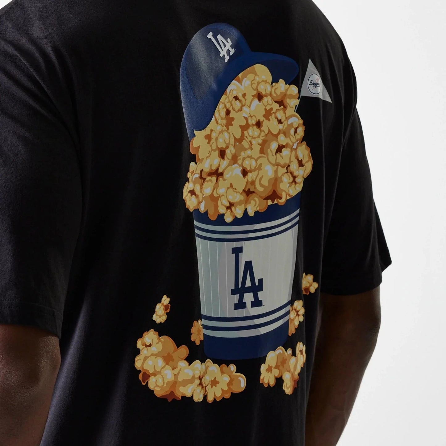 MLB POPCORN BLK חולצת טי שירט שרוול קצר