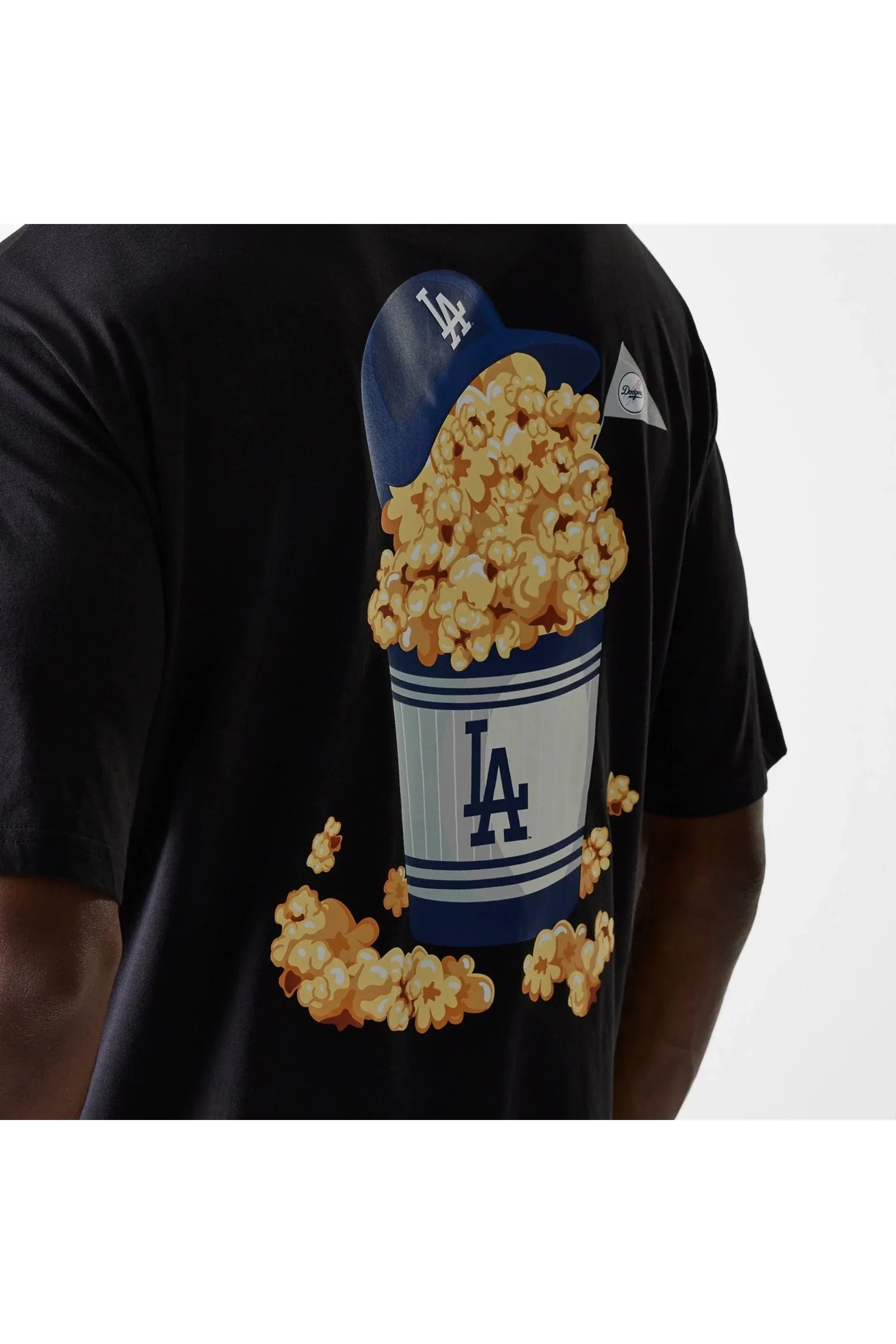 MLB POPCORN BLK חולצת טי שירט שרוול קצר - Butterfly Sneakers