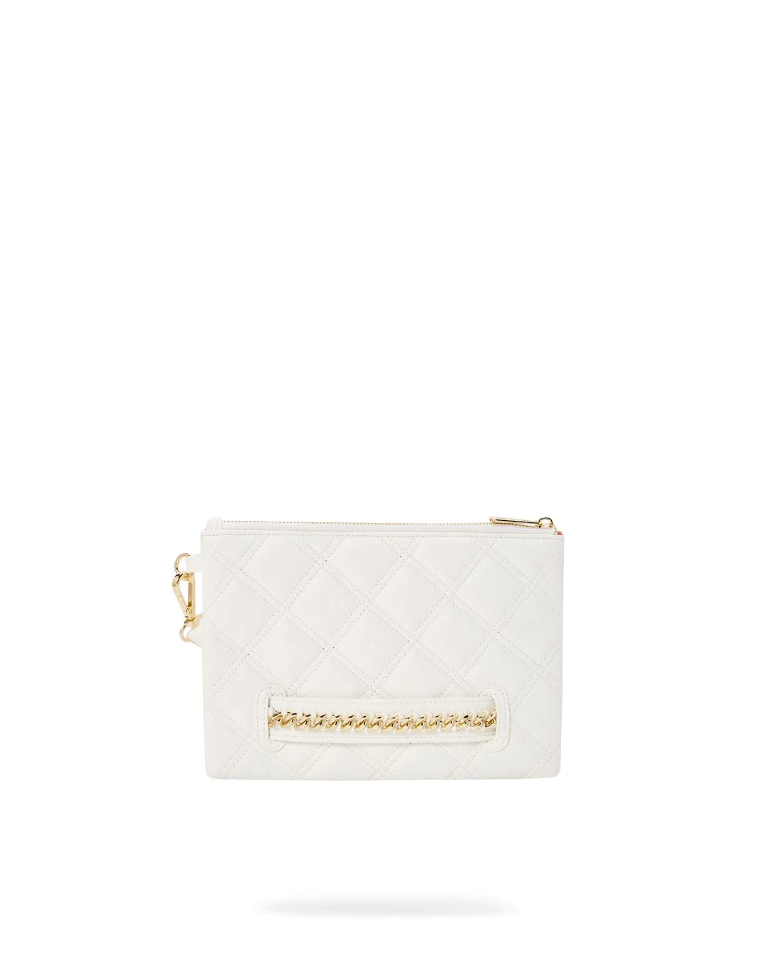 SPRAYGROUND RIVIERA WHITE GOLD CROSS OVER CLUTCH - Butterfly Sneakers