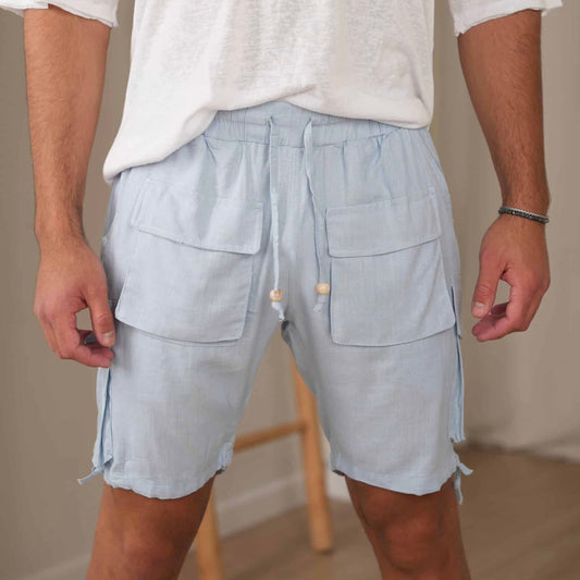 Mykonos Short - Light Blue
