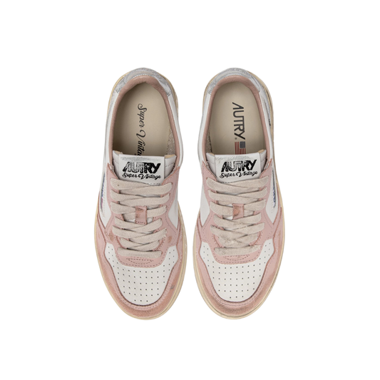 WHITE POWDER PINK & SILVER