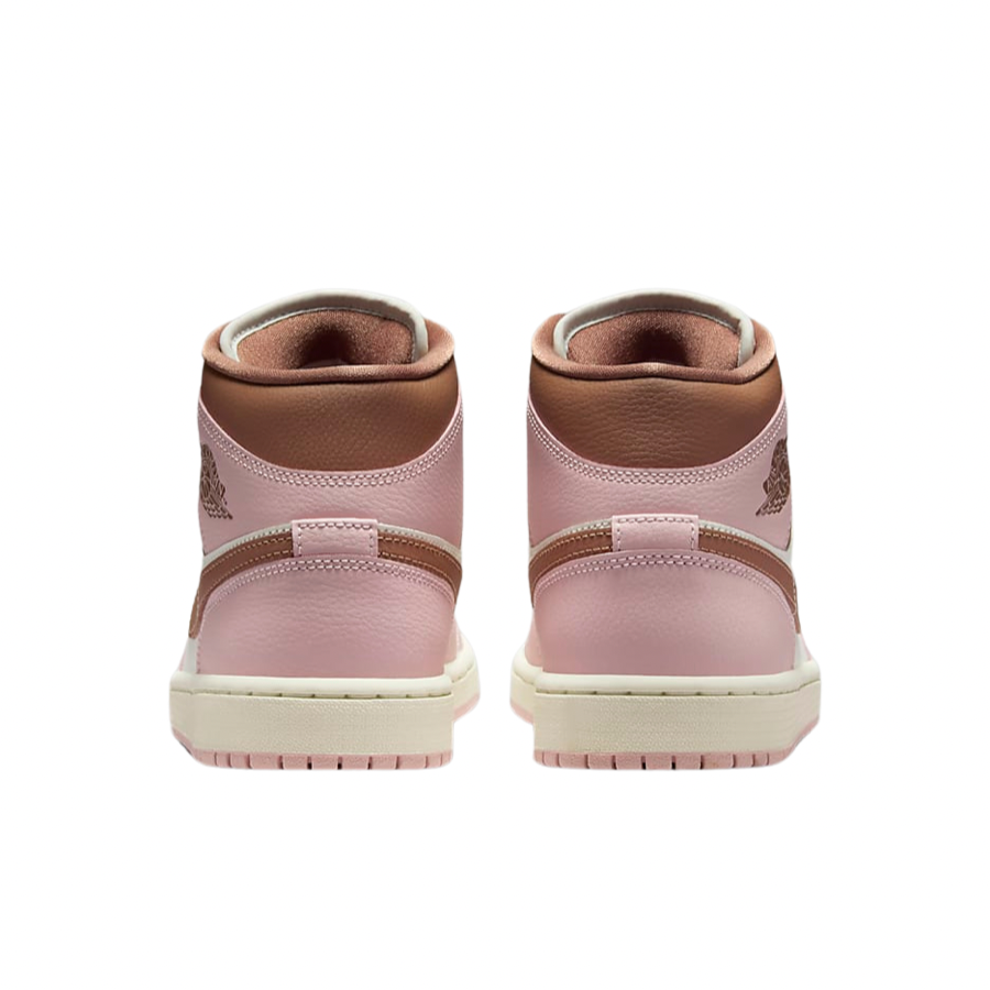 Jordan 1 Mid (W) Pink Oxford Brown