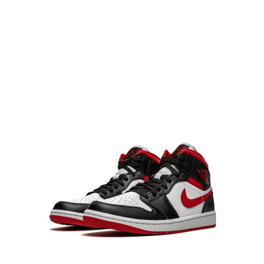 Jordan 1 Mid Gym Red Black White