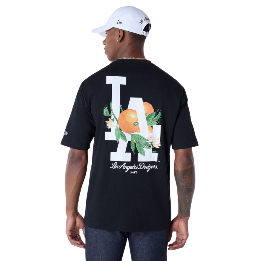 LA Dodgers MLB Fruit Black T-Shirt