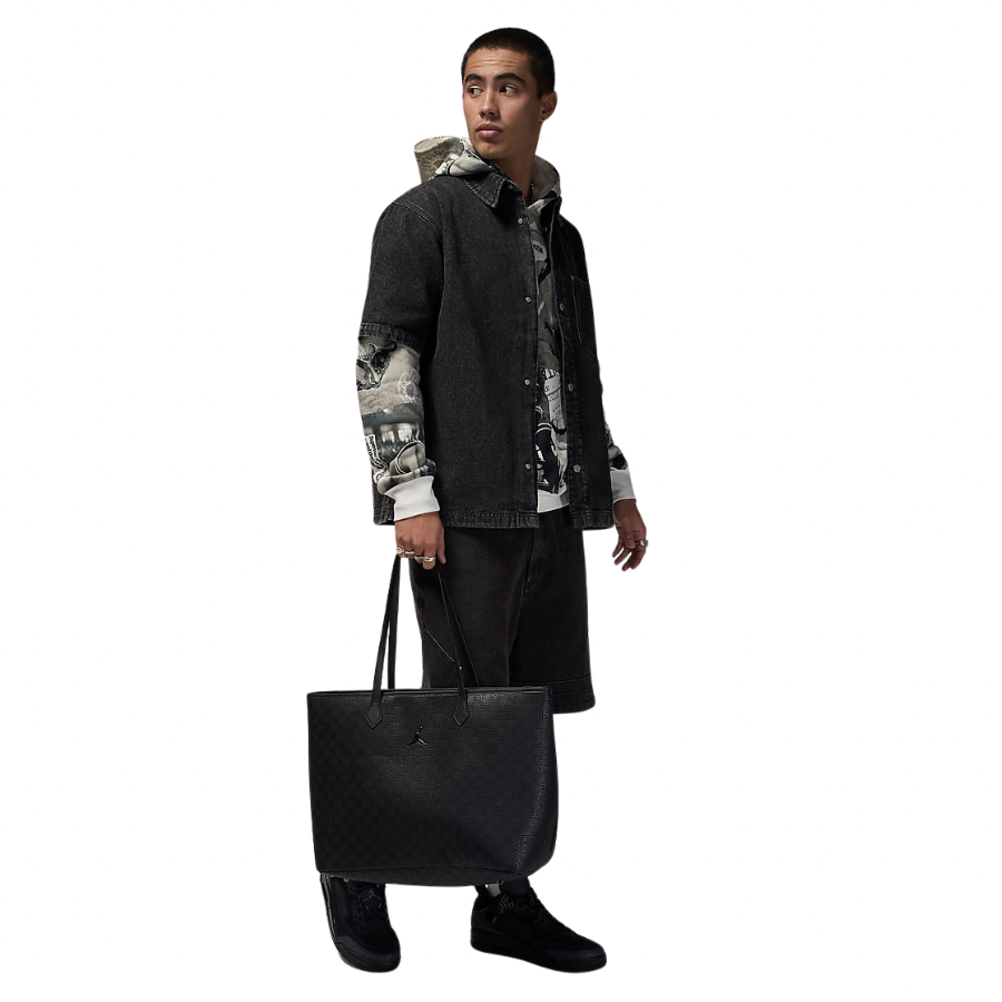 Jordan Monogram Tote Bag Black (32L)