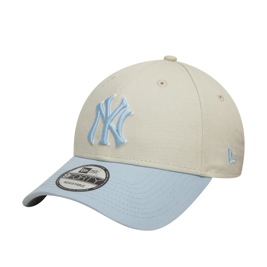 New York Yankees World Series Patch Cream 9FORTY Adjustable Cap