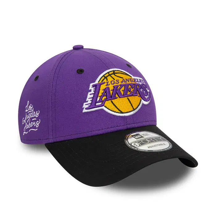 NEW ERA NBA Los Angles Lakers Side Patch 9Forty Green