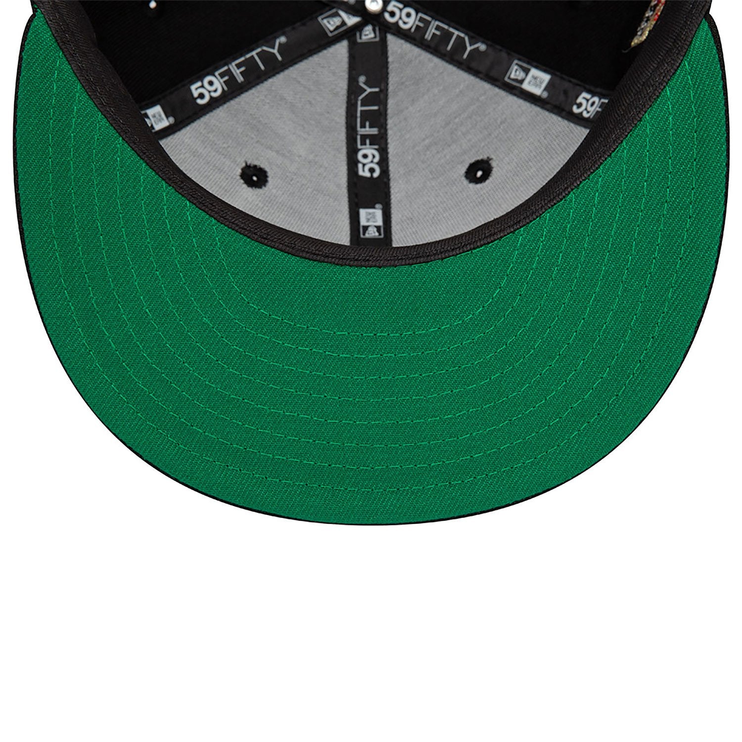 New Era Script Black 59FIFTY Fitted Cap