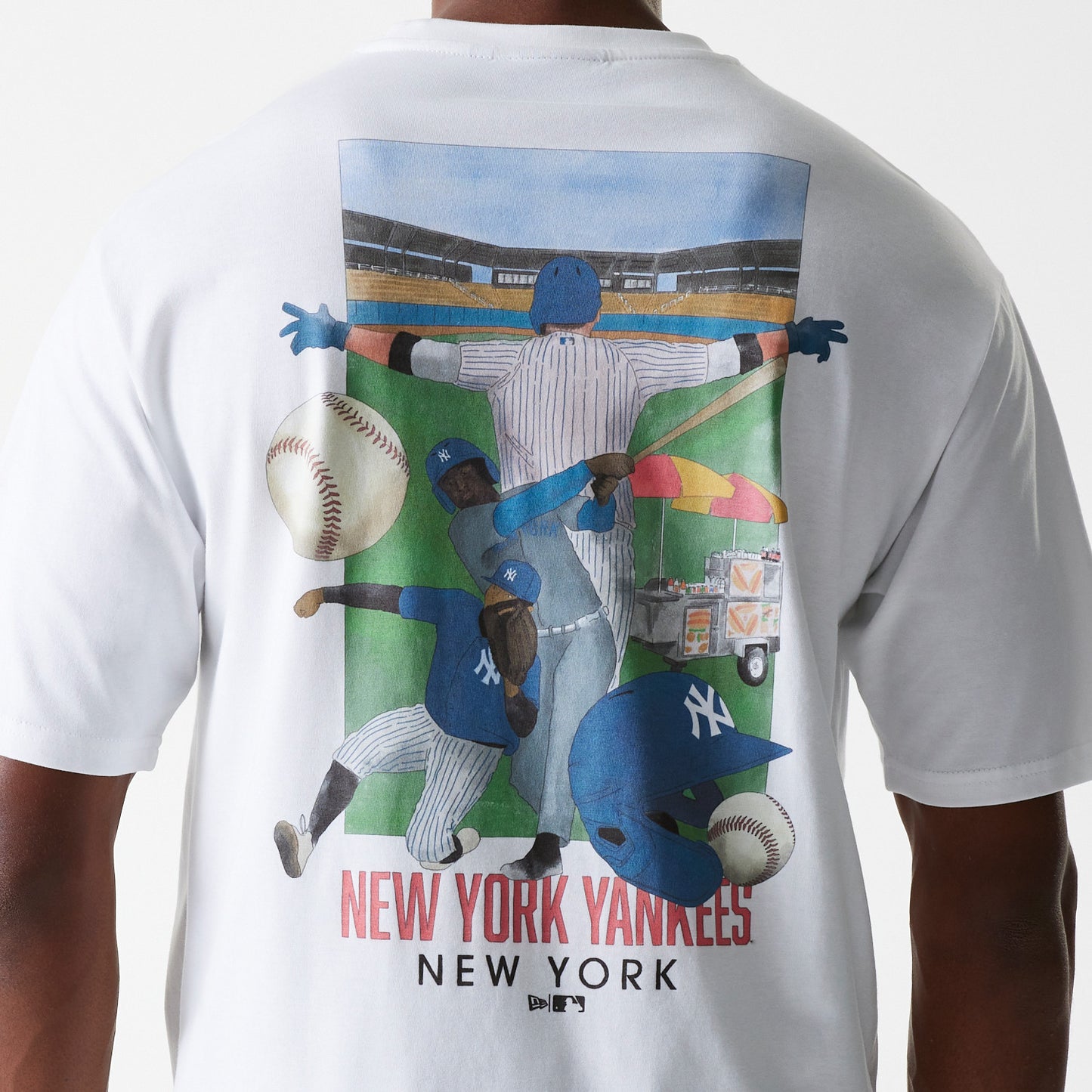 MLB BASEBALL WHI חולצת טי שירט שרוול קצר