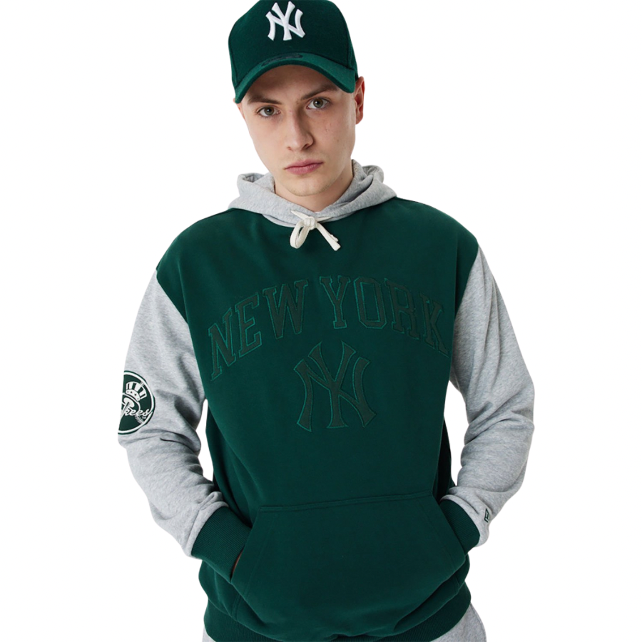 NEW ERA New York Yankees MLB Heritage Green Oversized Hoodie