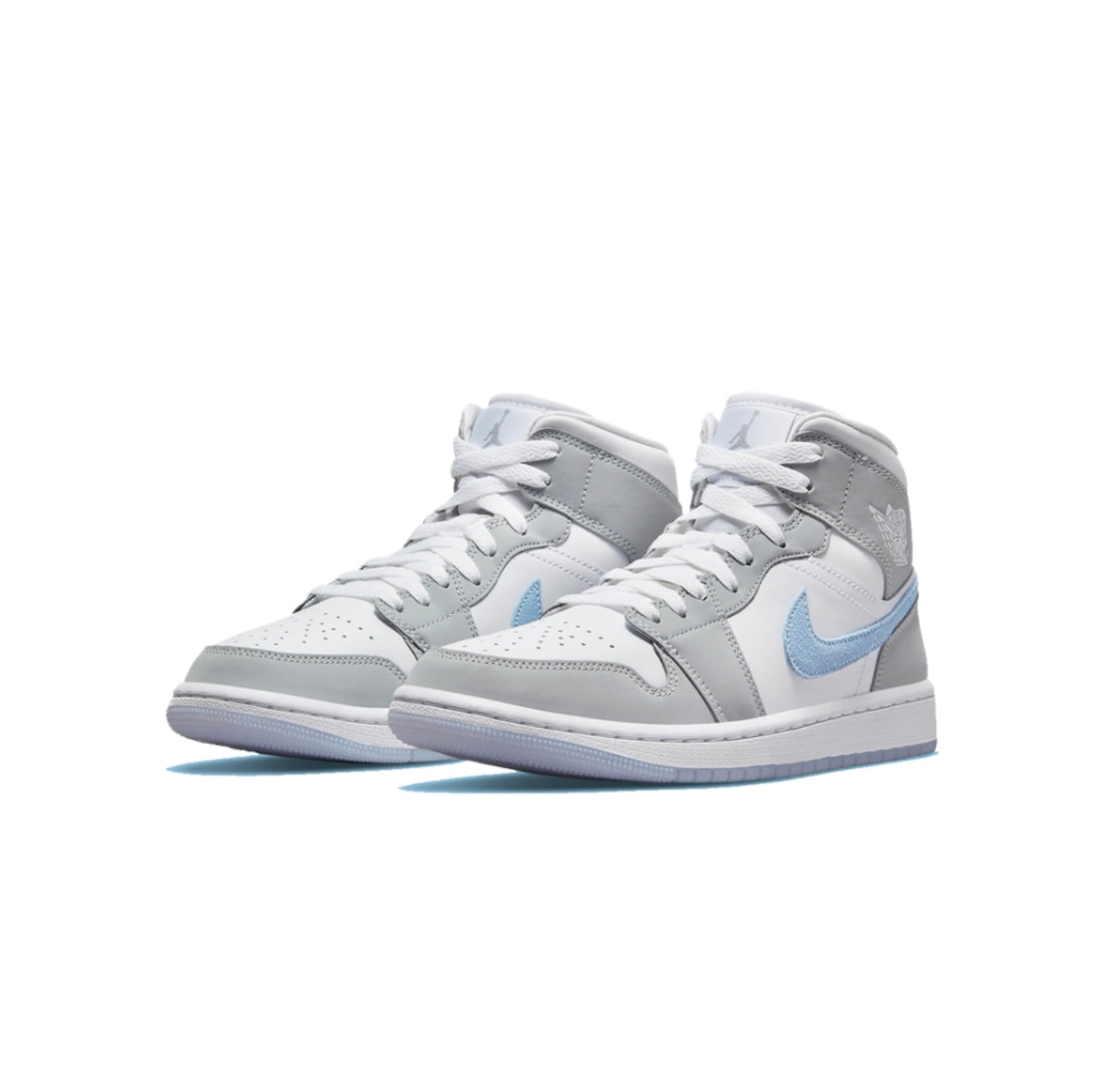 Jordan 1 mid (W) 'Wolf grey' - Butterfly Sneakers