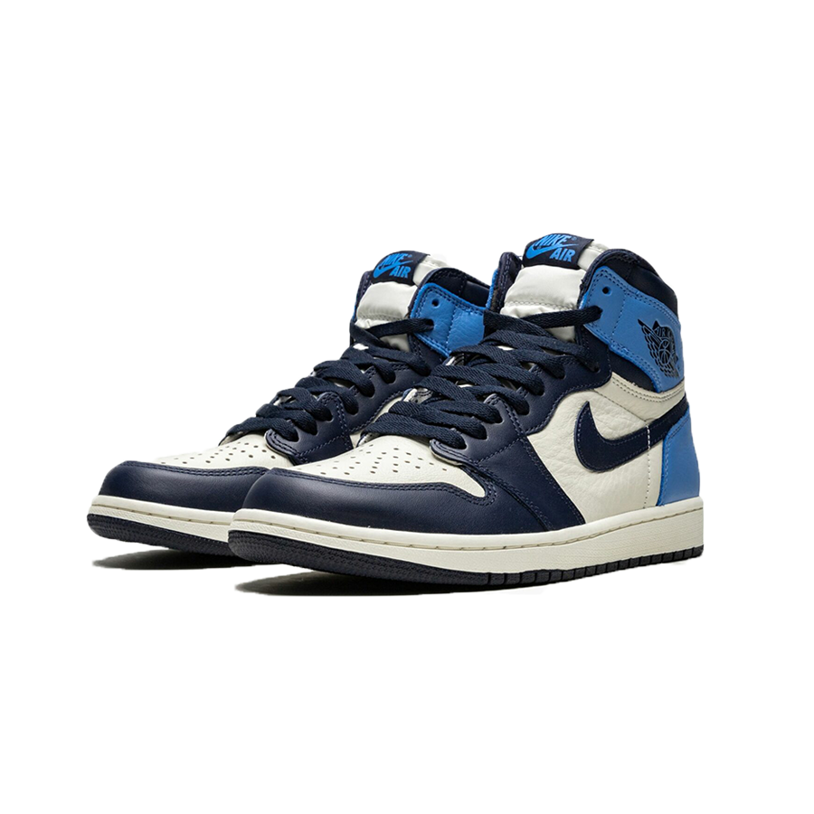 Jordan 1 high 'Obsidian' - Butterfly Sneakers