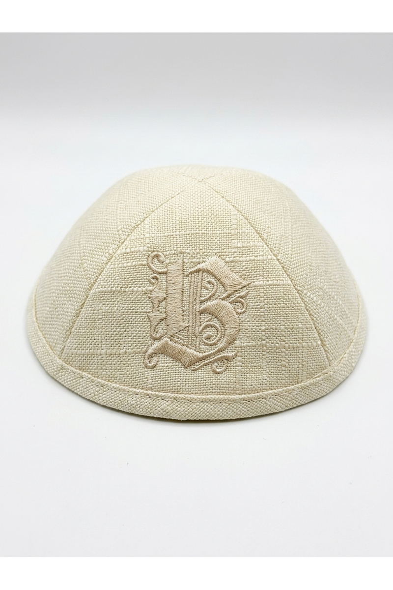 BUTTERFLY KIPPAH - קרם