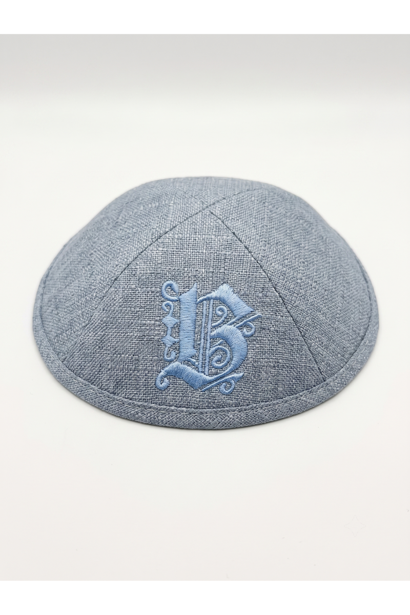 BUTTERFLY KIPPAH - כחול בהיר