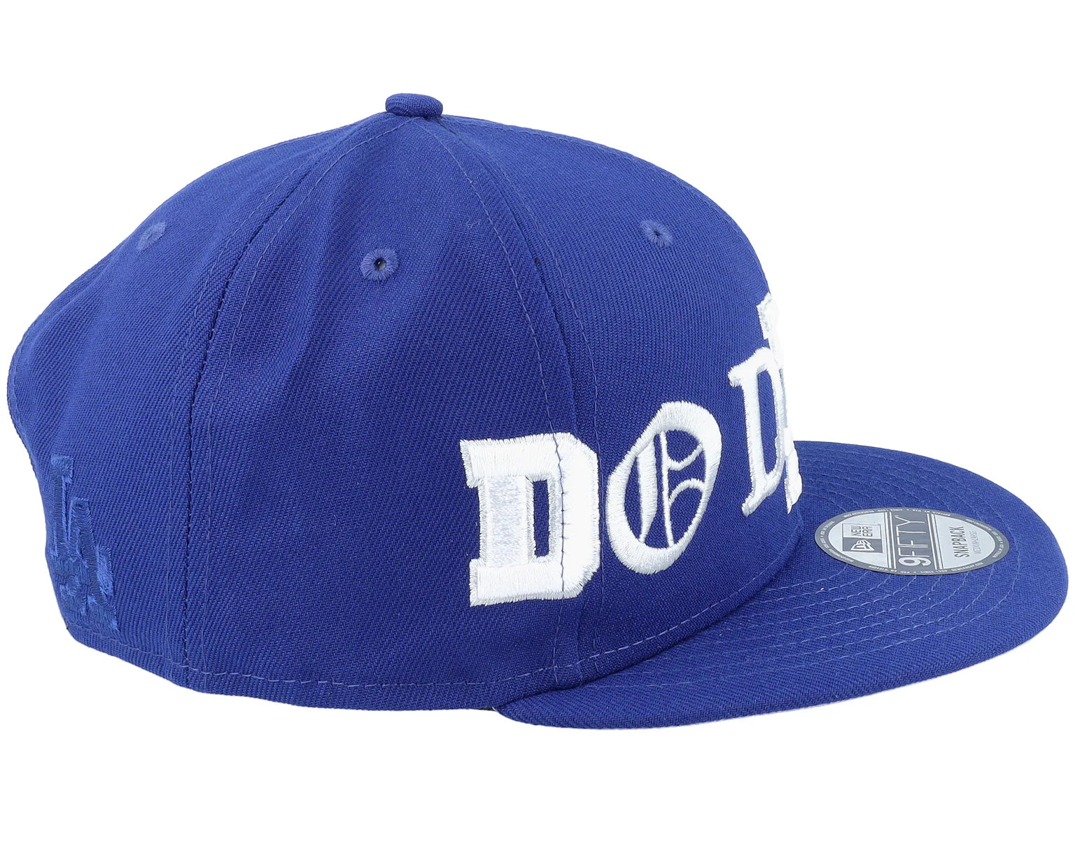 Los Angeles Dodgers Team Typography 9FIFTY Royal Snapback - New Era