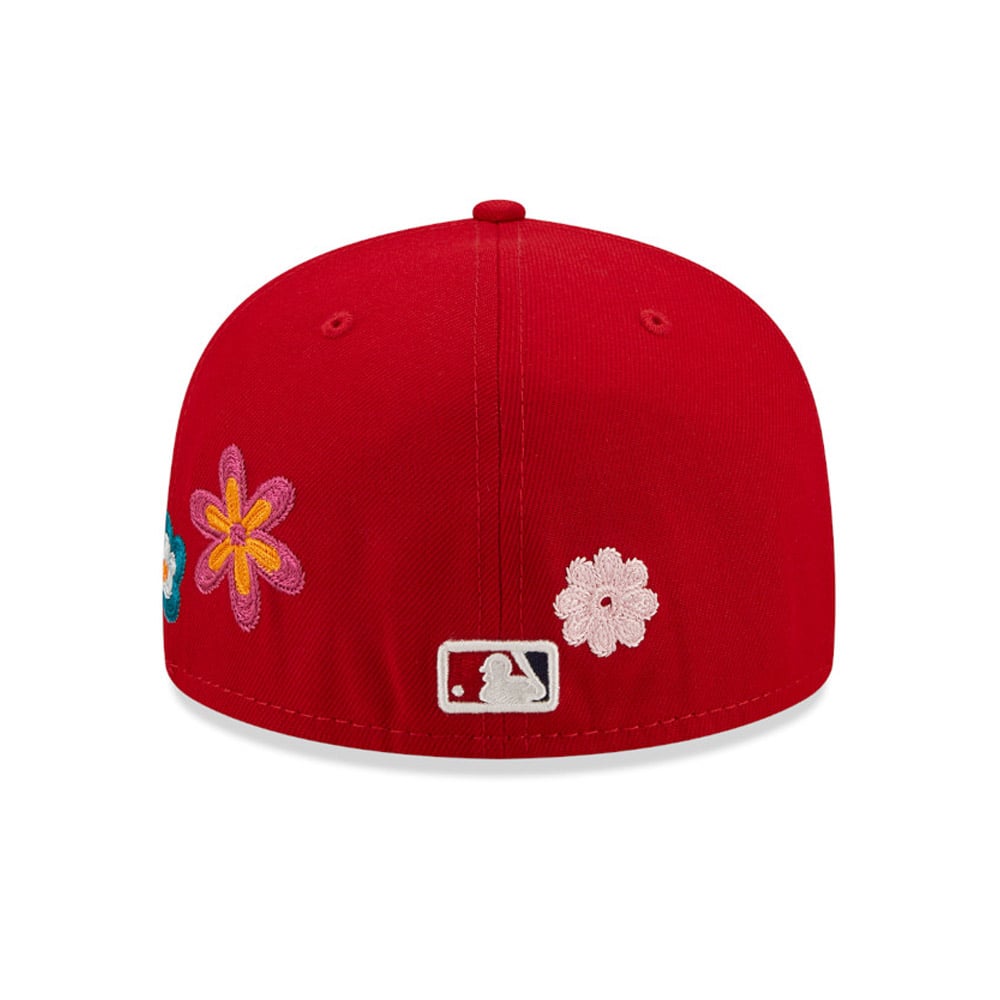 Philadelphia Phillies MLB Flower Red 59FIFTY Fitted Cap