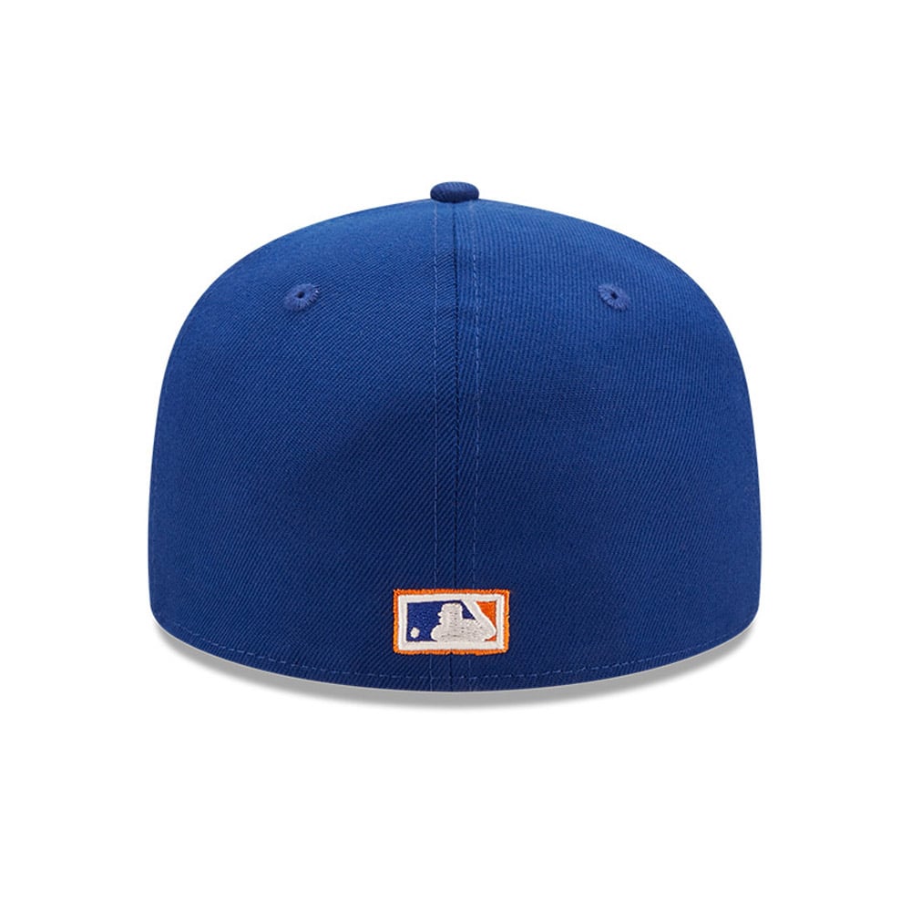 New York Mets Yankees Cooperstown Blue 59FIFTY Cap