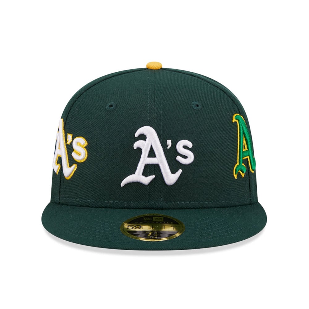 Oakland Athletics Logo Dark Green 59FIFTY Low Profile Fitted Cap