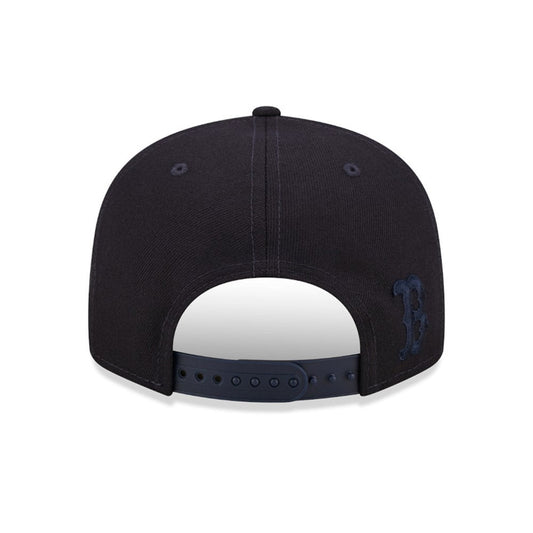 Boston Red Sox Typo Patch Navy 9FIFTY Snapback Cap