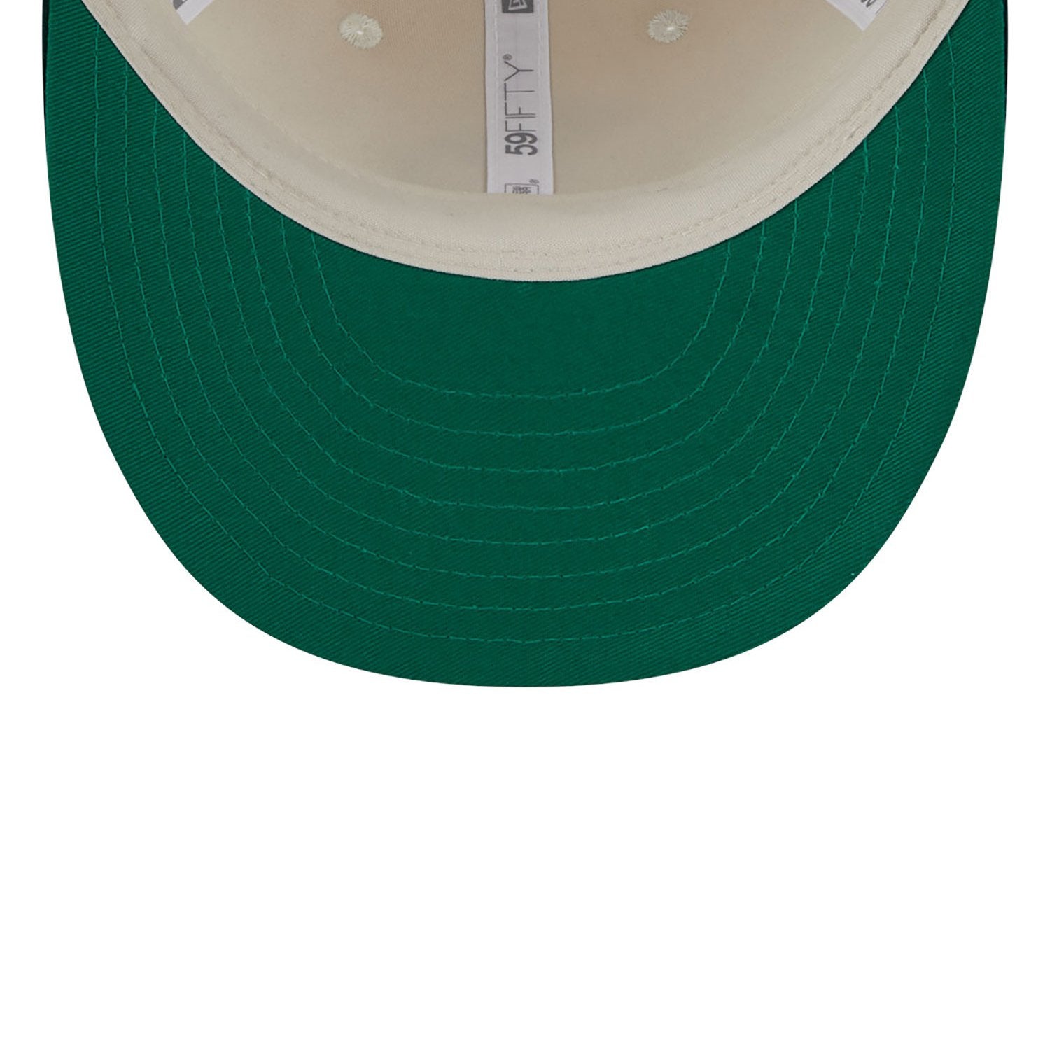 Oakland Athletics Cooperstown MLB Stripe Chrome White Retro Crown 59FIFTY Fitted Cap