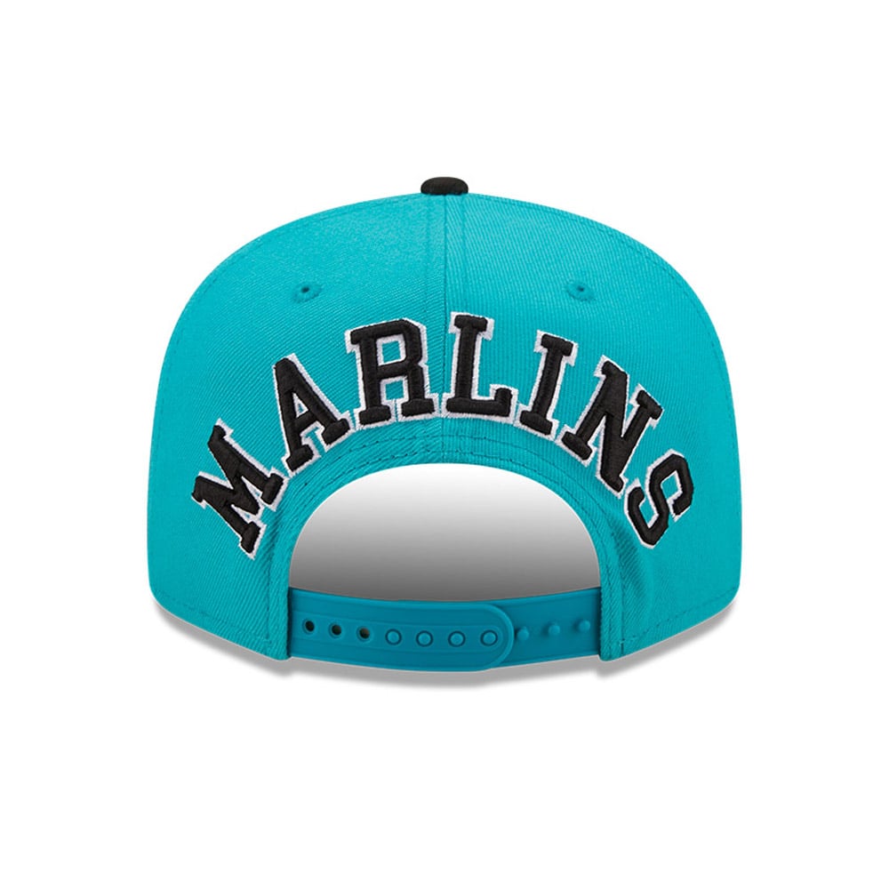Florida Marlins Team Arch Turquoise 9FIFTY Cap