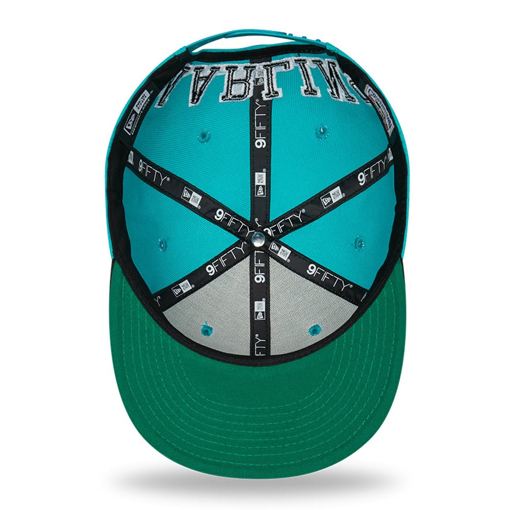 Florida Marlins Team Arch Turquoise 9FIFTY Cap