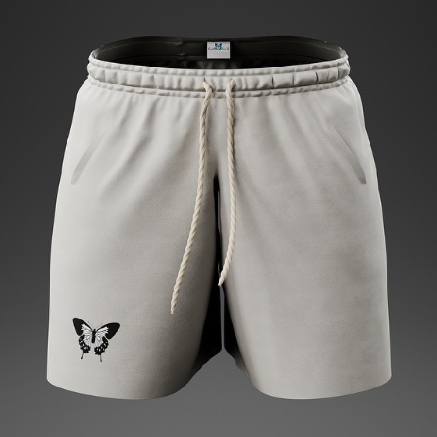 THE SIX - 2/6 - Zebra butterfly - Sweatshorts