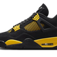 Jordan 4 Yellow thunder - Butterfly Sneakers