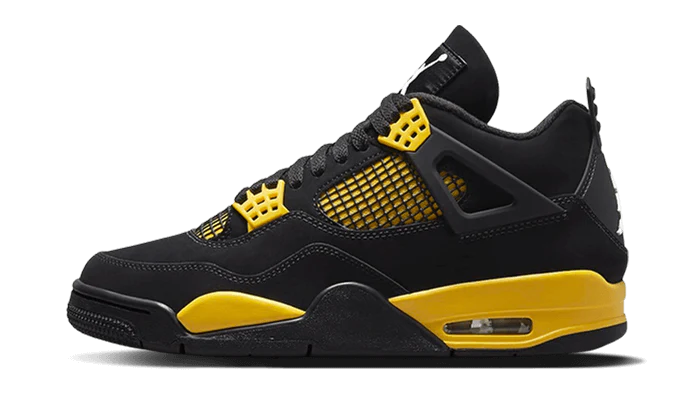 Jordan 4 Yellow thunder - Butterfly Sneakers