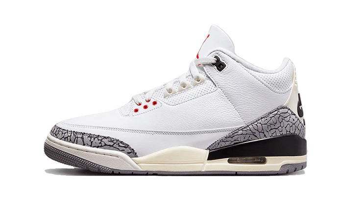 Jordan 3 White cement - Butterfly Sneakers