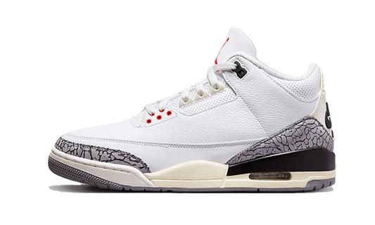Jordan 3 White cement - Butterfly Sneakers