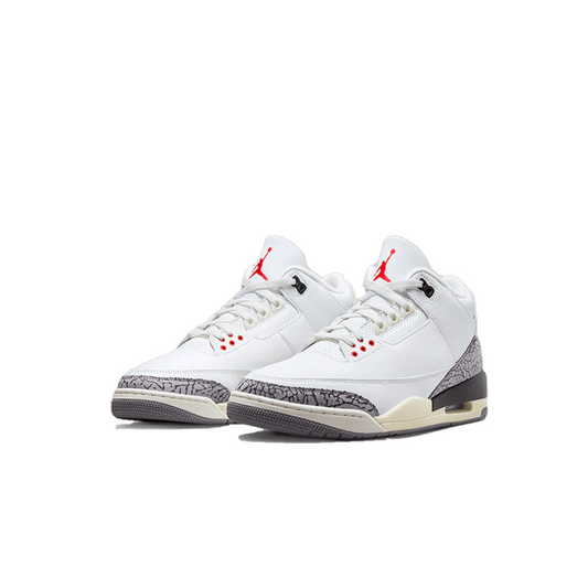 Jordan 3 White cement - Butterfly Sneakers