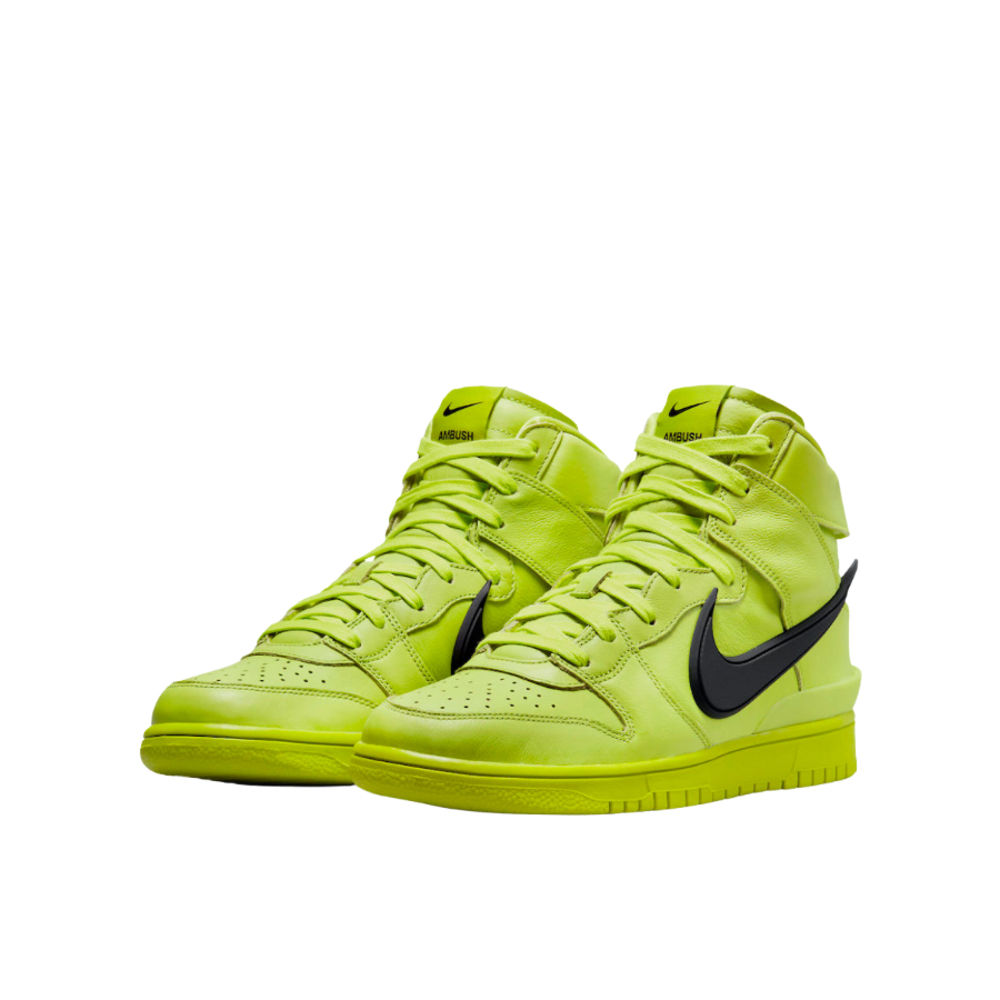 Nike Dunk High AMBUSH - Lime