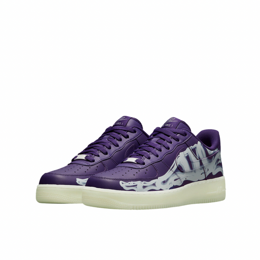 Air Force - Skeleton purple - Butterfly Sneakers