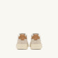 MEDALIST LOW MANLS02 - LEAT/SUEDE WHT/BRNSUG