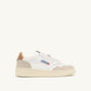 MEDALIST LOW MANLS02 - LEAT/SUEDE WHT/BRNSUG