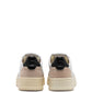 MEDALIST LOW MANLS21 - LEAT/SUEDE WHT/BLK